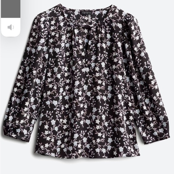 Long Sleeve Puff Sleeve Blouse - Picture 1 of 3